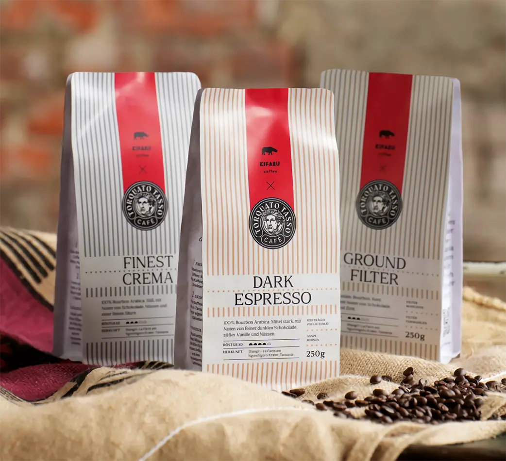 Kifaru X Torquato Tasso - Kaffee